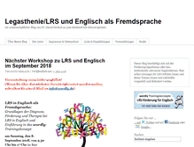 Tablet Screenshot of legasthenie-englisch.de